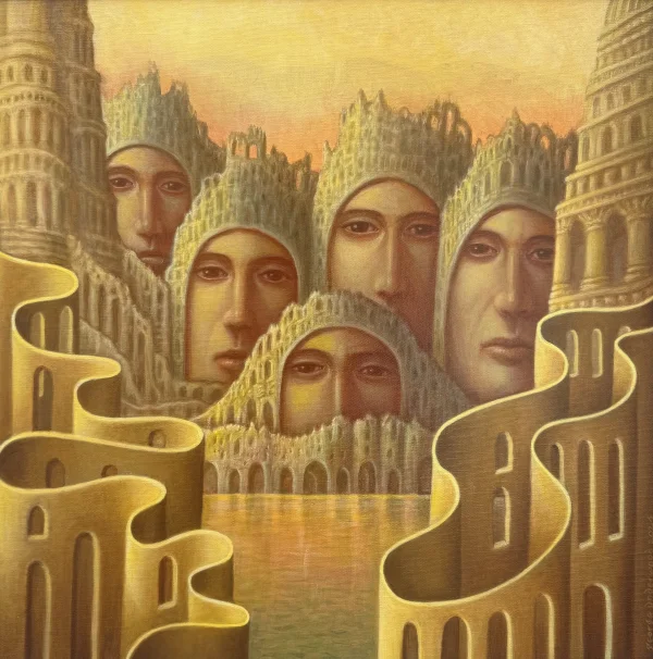British Artist GEORGE UNDERWOOD - Ahead Of The Curve        